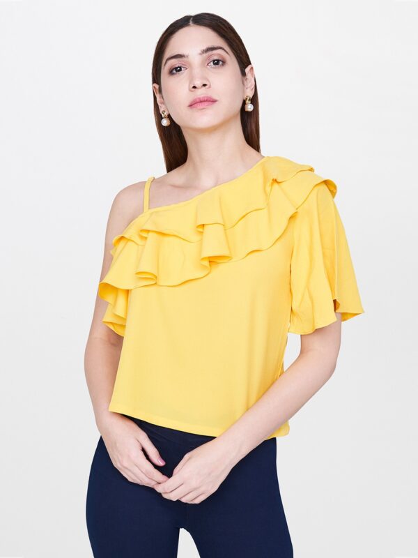 AND Casual Regular Sleeves Solid Women Top