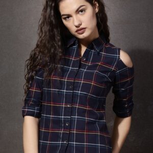 Roadster Women Checked Casual Shirt