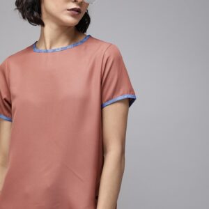 Roadster Women Coloured Solid Regular Top