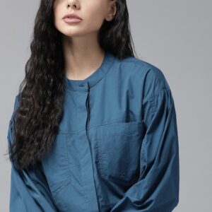 Roadster Women Pure Cotton Casual Shirt