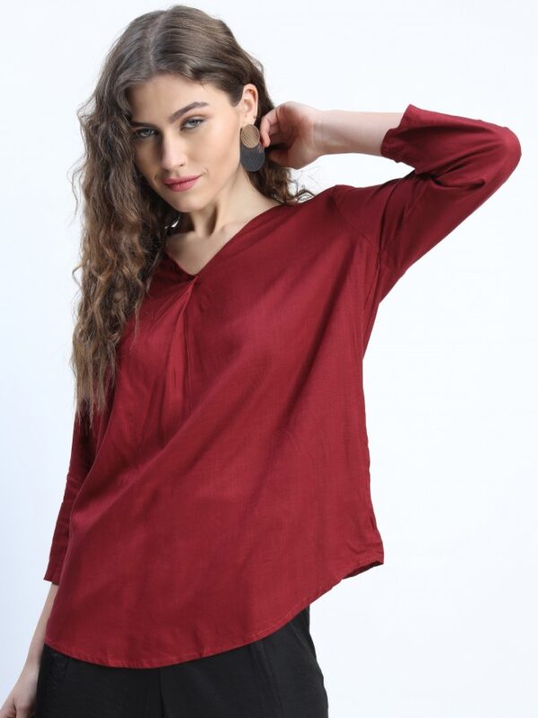 Tokyo Talkies Women Solid Top