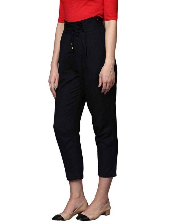 STREET9 Women Lace-Up Cigarette Pants