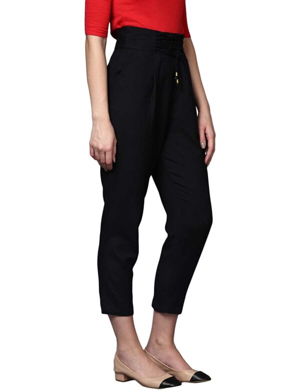 STREET9 Women Lace-Up Cigarette Pants