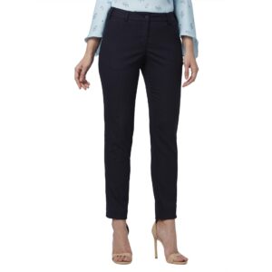 PARK AVENUE WOMAN Dark Blue Trouser