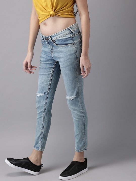 HERE&NOW Women Skinny Fit Jeans