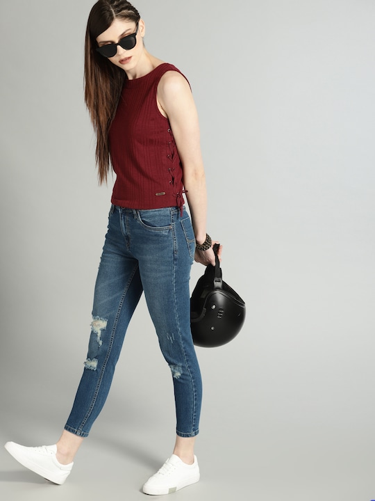 Roadster Women"s Blue Jeans