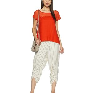 BIBA Women"s Asymmetrical Hemline Top