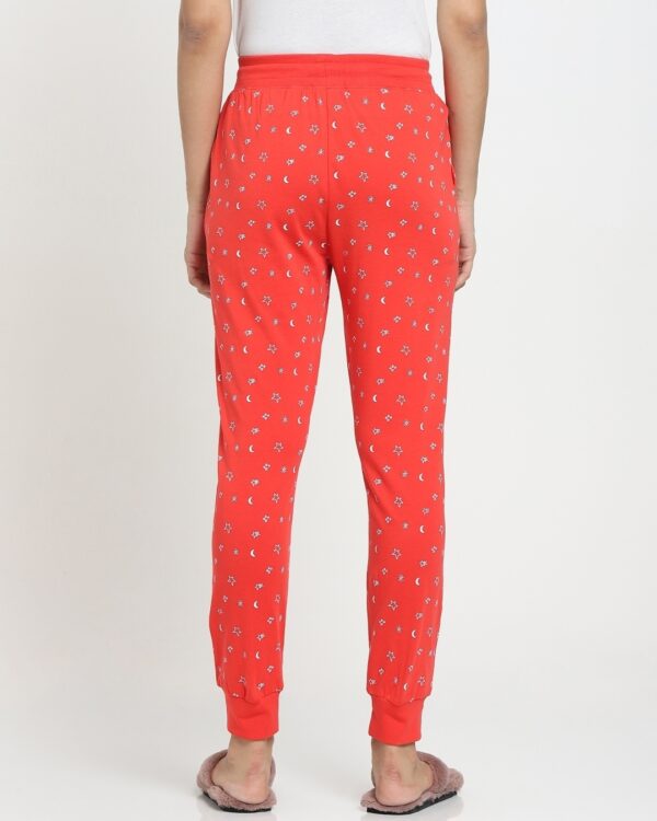 Bewakoof Women Red Lounge Joggers