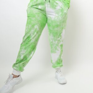 Bewakoof Women Plus Size Tie & Dye Joggers