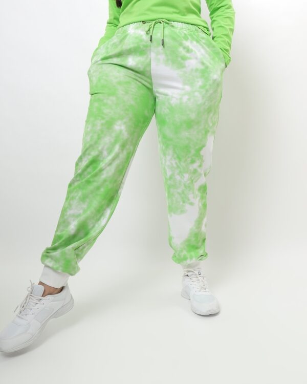 Bewakoof Women Plus Size Tie & Dye Joggers