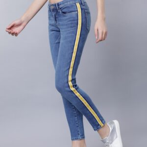 Tokyo Talkies Women Super Skinny Fit Mid-Rise Stretchable Jeans