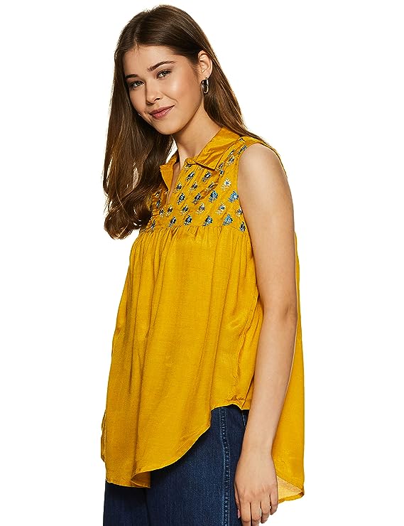 Rangriti Women"s Regular Fit Top