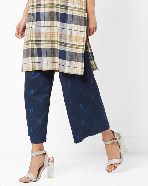 RANGRITI Printed Culottes with Insert Pockets