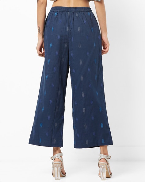 RANGRITI Printed Culottes with Insert Pockets