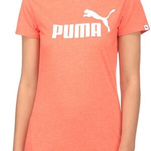 Puma Solid Women Round Neck T-Shirt