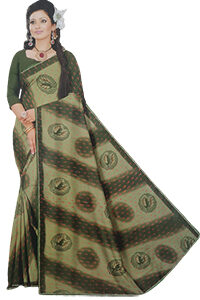 JACK WILLIAMS BROWN SUGAR SAREE WITH BLOUSE