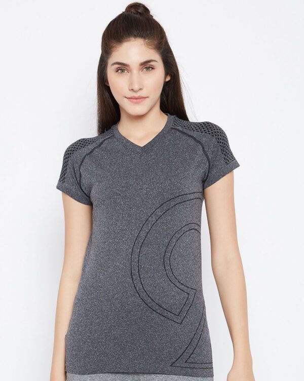 C9 Airwear Women"s Charcoal Active T-Shirt