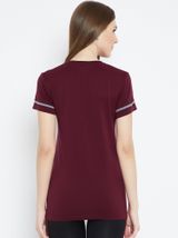 C9 Airwear Women"s Maroon Active T-Shirt