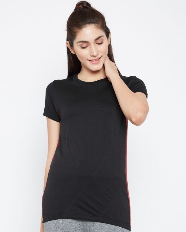 C9 Airwear Women"s Black Active T-Shirt