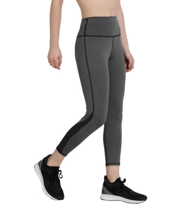 Enamor Athleisure E040 High Waisted 7/8 Dry Fit Printed Hugged Track Pant