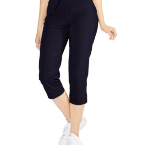 Enamor Essentials E018 Stretch Cotton Lounge Capri Pants