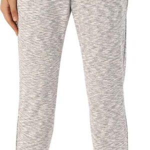 Enamor Dry Fit, Mid-Rise Smart Active Travel Women Solid Grey Track Pants