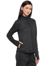 Enamor Essentials E111 Womens Slim Fit Fleece Jacket