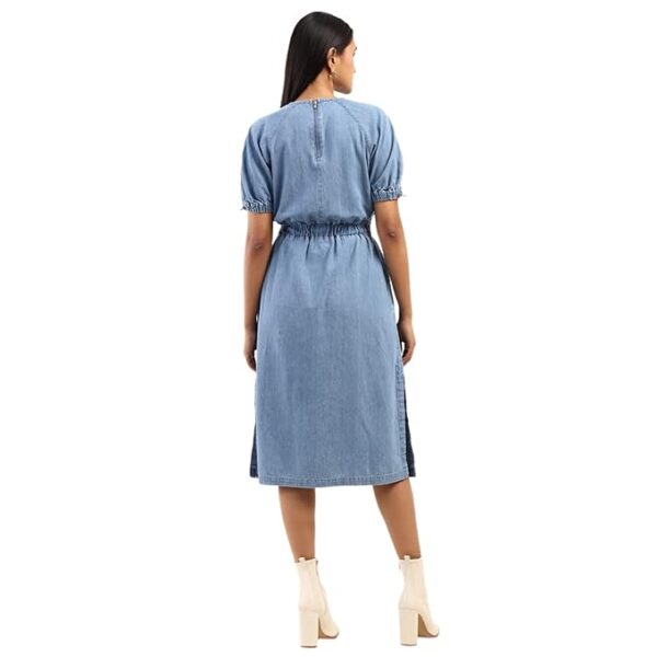 Levi"s Women"s Nylon A-Line Maxi Casual Dress