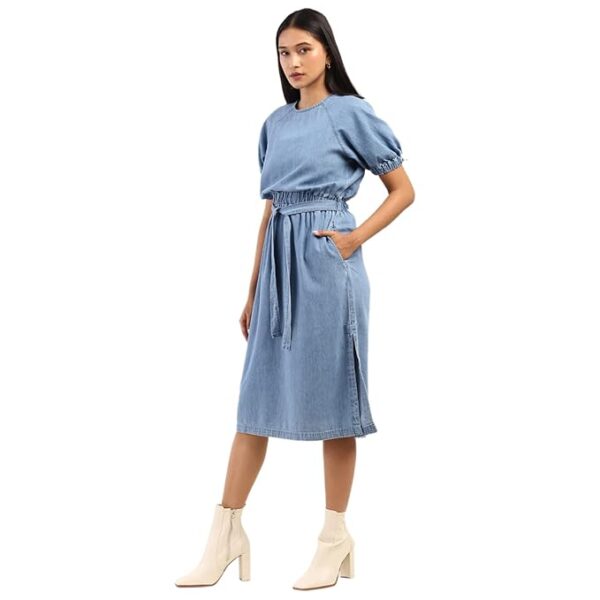 Levi"s Women"s Nylon A-Line Maxi Casual Dress