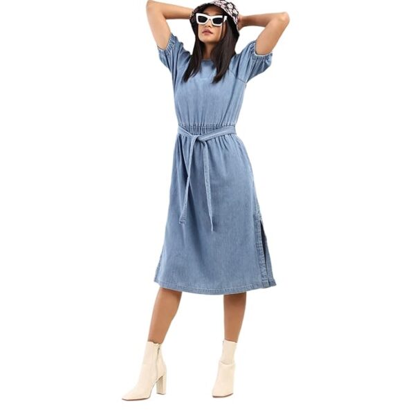 Levi"s Women"s Nylon A-Line Maxi Casual Dress