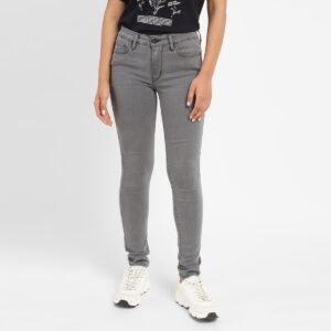 LEVI"S  711 Women Skinny Mid Rise Grey Jeans