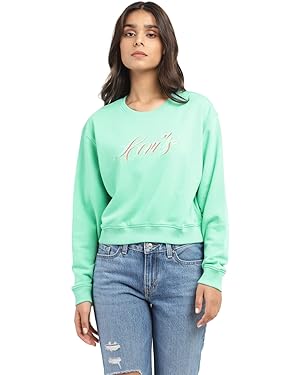 Levi"s Women"s Cotton Crew Neck Sweatshirt