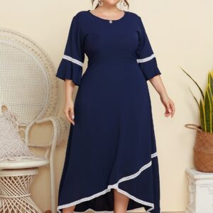 Urbanic Women A-line Blue Dress