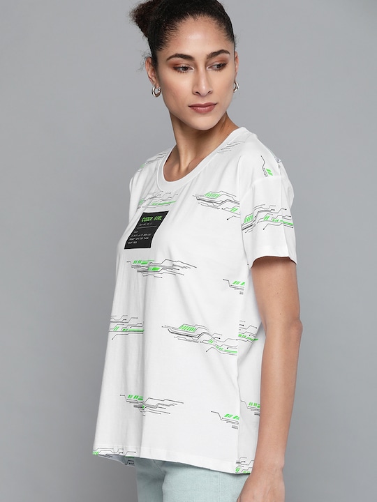 Kook N Keech Women Pure Cotton Printed T-shirt