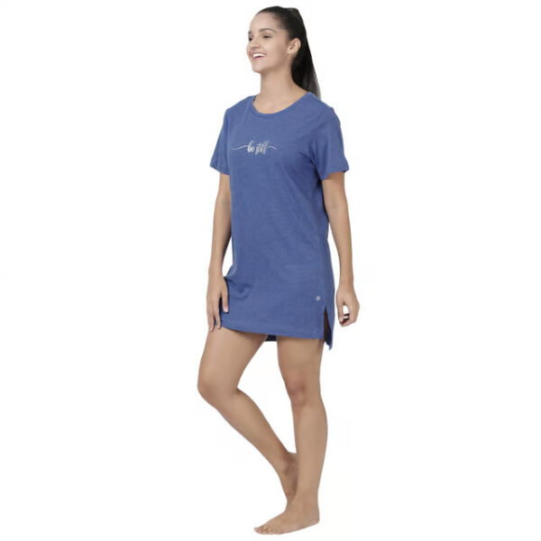 Enamor Essentials Women Night Dress Cotton Tunic Tee