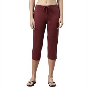 Enamor Essentials Stretch Cotton Lounge Capris