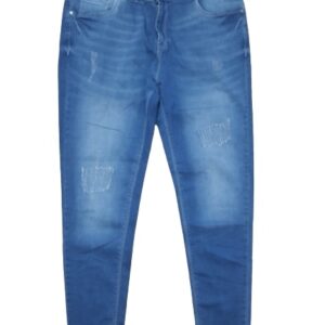 Bare Denim Women"s Skinny Fit High Rise Cropped Jeans