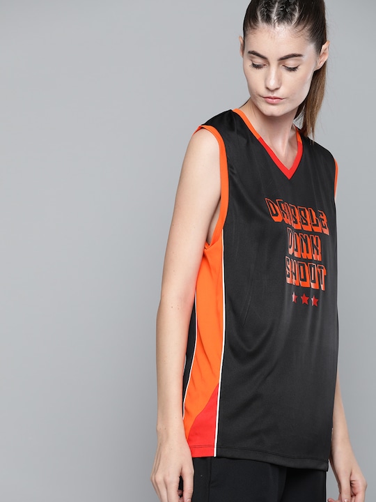 HRX Women Typographic Basketball T-shirt