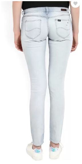 Lee Women Skinny Mid Rise Light Jeans