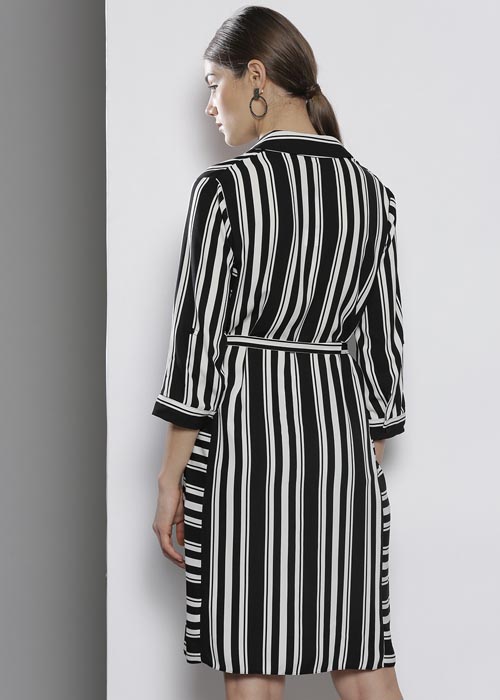 DOROTHY PERKINS Women Striped Shirt Dress