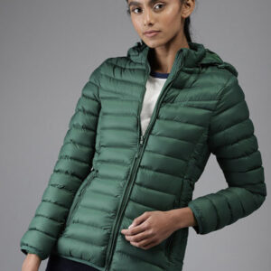 Moda Rapido Women Solid Padded Jacket