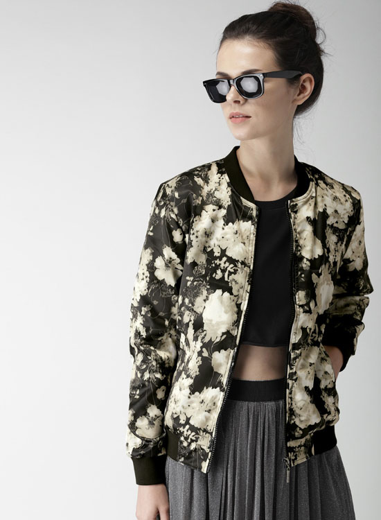 Mast & Harbour Women Printed Jacket