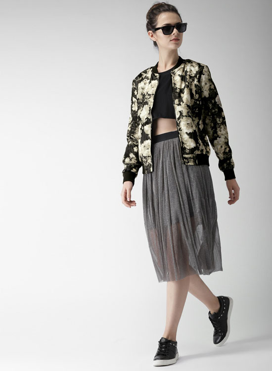 Mast & Harbour Women Printed Jacket