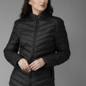 HERE&NOW Women Solid Padded Jacket