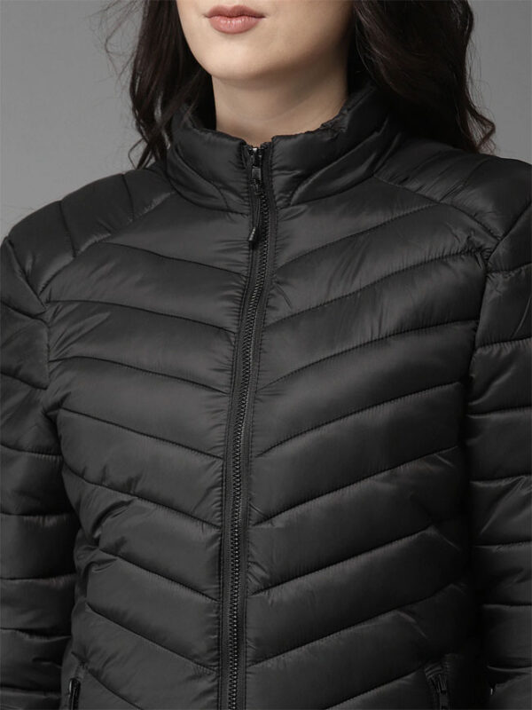 HERE&NOW Women Solid Padded Jacket