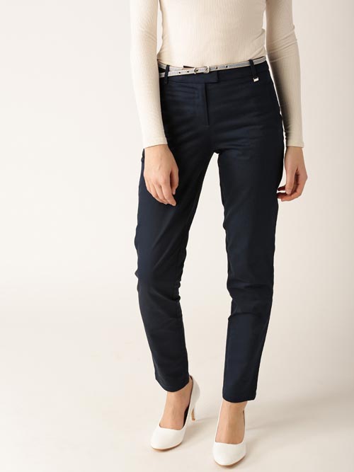 ESPRIT Fit Solid Regular Trousers