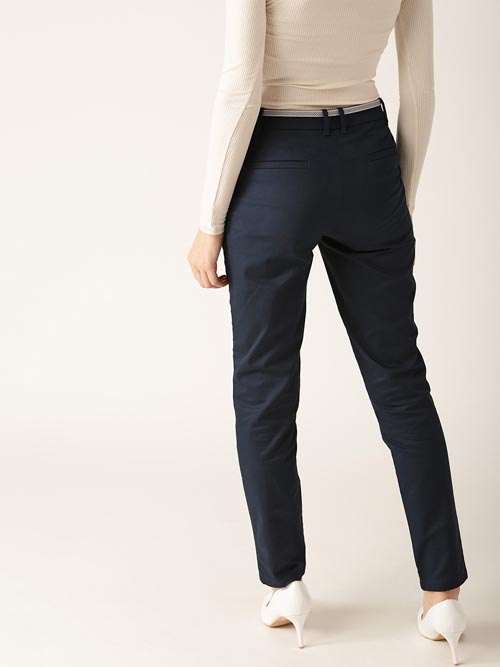 ESPRIT Fit Solid Regular Trousers