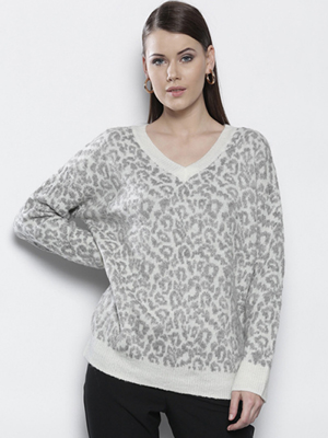 DOROTHY PERKINS Women Animal Pattern Pullover