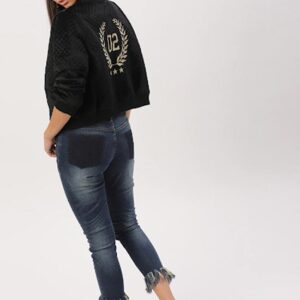 DressBerry Women Solid Bomber Jacket