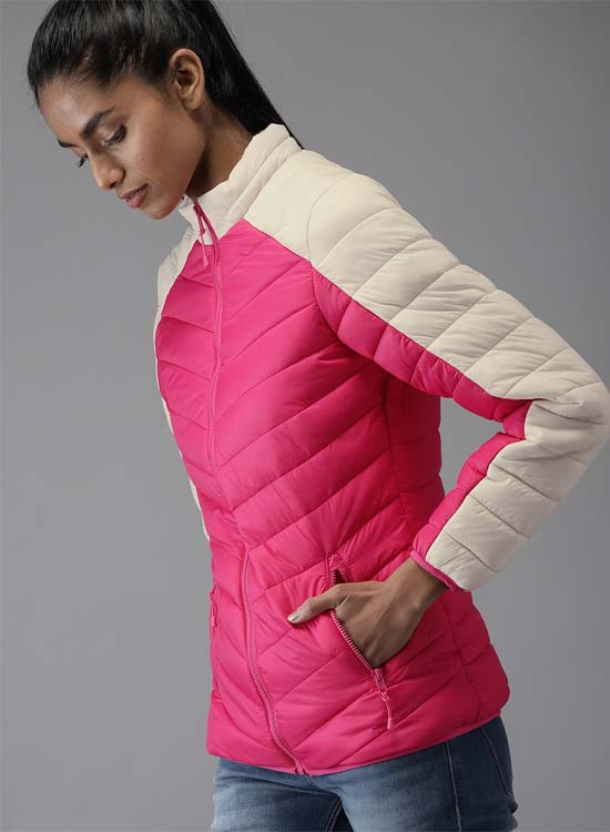 Moda Rapido Women Solid Puffer Jacket